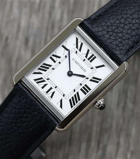 cartier tank solo large quartz.